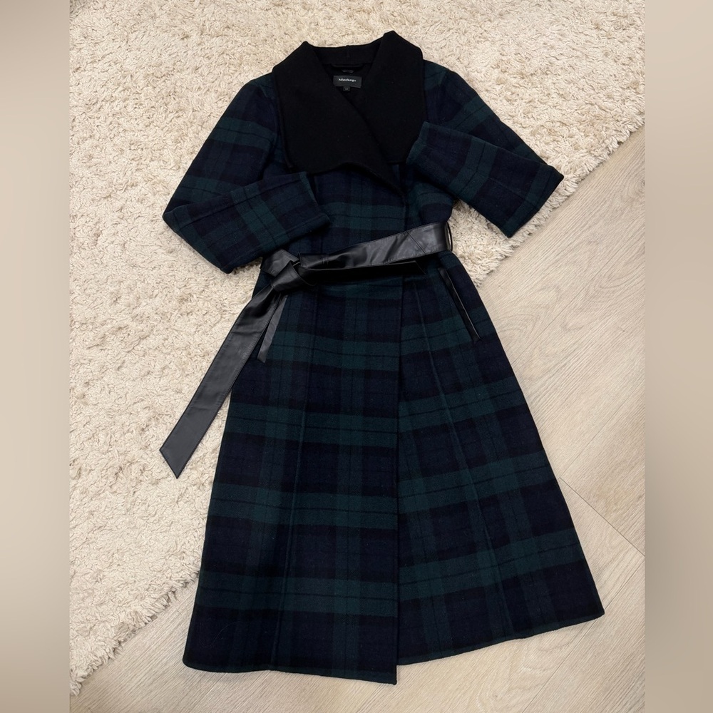Mackage Nalia Wool Long Wrap Coat